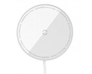 Belaidis magnetinis įkroviklis BASEUS Qi 15W, USB-C 1.2m., CCJJ040012