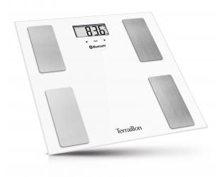 Svarstyklės TERRAILLON 15433 Smart Connect  White, kūno analizatorius, KMI, Bluetooth, 180kg /100g.