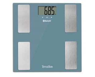 Svarstyklės TERRAILLON 14874 Smart Connect  Blue, kūno analizatorius, KMI, Bluetooth, 160kg /100g.
