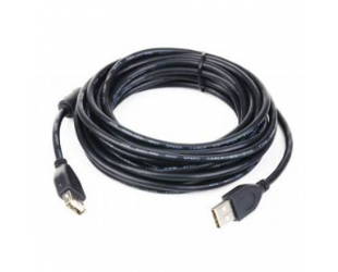 Kabelis USB 2.0 extension cable A plug/A socket 15ft cable , Length: 4.5 m Gembird