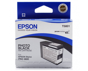Rašalo kasetė Epson photo black for Stylus PRO 3800, 80ml Epson