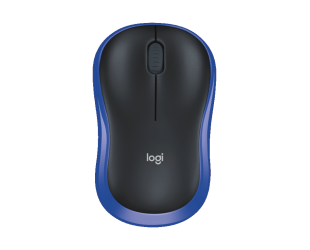 Belaidė pelė Logitech Mouse M185 Wireless, Blue/ black