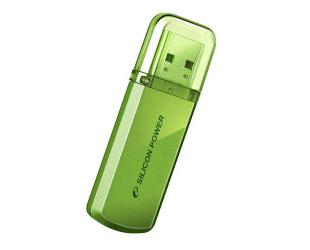 USB raktas Silicon Power Helios 101 16GB USB 2.0 Green