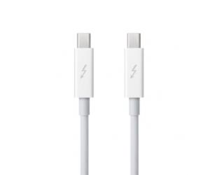 Kabelis Apple Thunderbolt 0.5m Male, Male, 0.5 m, White