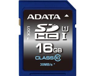 Atminties kortelė ADATA Premier Flash memory card 16GB SDHC UHS-I Memory Card Speed Class UHS Class 1 / Class10
