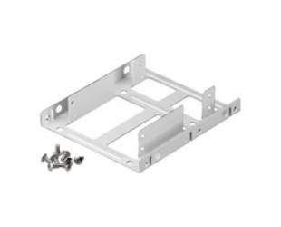 Tvirtinimo laikiklis Logilink Mounting Bracket 2,5 HDD/SSD į 3,5 Bay Juoda
