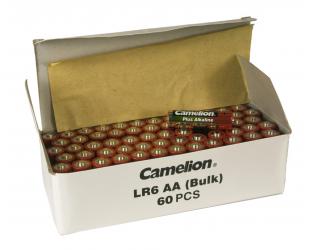 Baterija Camelion AA/LR6, Plus Alkaline, 60 vnt