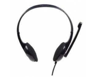 Ausinės Gembird MHS-002 Stereo headset 3.5 mm, Black/Red, Built-in microphone