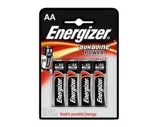 Baterijos Energizer AA/LR6, Alkaline Power, 4 vnt