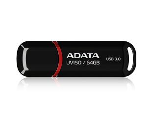 USB raktas ADATA UV150 64GB USB 3.0 Black