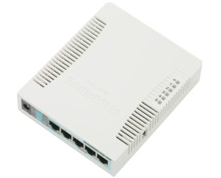 Belaidės prieigos taškas MikroTik Access Point RB951G-2HND 802.11n, 867 Mbit/s, 10/100/1000 Mbit/s, Ethernet LAN (RJ-45) ports 5, MU-MiMO Yes, Antenna type Internal