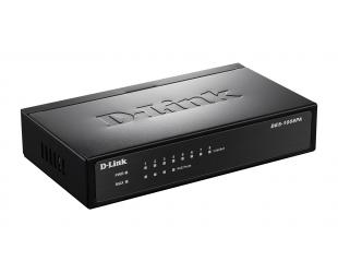 Komutatorius (Switch) D-Link DES-1008P Unmanaged