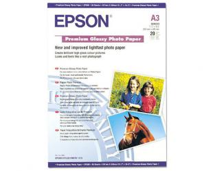 Foto popierius Epson Premium Glossy Photo Paper, DIN A3, 255g/mÂ², 20 Sheets