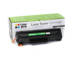 Toneris ColorWay Toner Cartridge, Black, HP CB435A/CB436A/CE285A; Canon 712/713/725