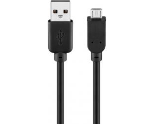 Kabelis Goobay USB 2.0 Hi-Speed cabel 93918 1 m, USB 2.0 micro male (type B), USB 2.0 male (type A)