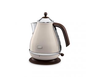 Virdulys Delonghi KBOV 2001.BG, Stainless steel, Beige, 2000 W, 360° rotational base, 1.7 L