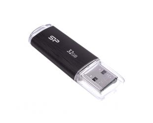 USB raktas Silicon Power Ultima U02 32GB USB 2.0 Black