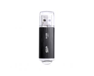 USB raktas Silicon Power Blaze B02 64GB USB 3.0 Black