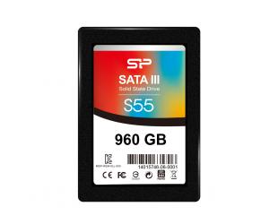 SSD diskas Silicon Power Slim S55 960 GB, SSD form factor 2.5", SSD interface Serial ATA III