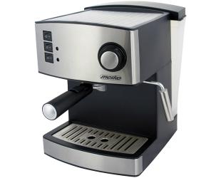 Kavos aparatas Mesko Espresso Machine MS 4403 Pump pressure 15 bar, Built-in milk frother, Semi-automatic, 850 W, Stainless steel/Black