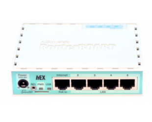 Komutatorius (switch) MikroTik Router RB750Gr3 10/100/1000 Mbit/s, Ethernet LAN (RJ-45) ports 5, 1xUSB