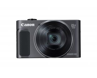 Fotoaparatas Canon PowerShot SX620 HS Black Canon PowerShot SX620 HS Compact camera, 20.2 MP, Optical zoom 25 x, ISO 3200, Display diagonal 7.62 cm, Lithium-Ion (Li-Ion), Black, Y, Yes, 1/2.3", SD, SDHC, SDXC, TFT