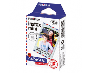 Momentinis fotopopierius Fujifilm Instax Mini Airmail, 10 vnt, 86x54 mm