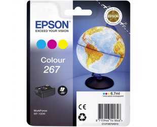 Rašalo kasetė Epson 267 Tri-colour , Cyan, Magenta, Yellow