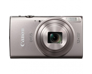 Fotoaparatas Canon IXUS 285 HS Compact camera, 20.2 MP, Optical zoom 12 x, Digital zoom 4 x, Image stabilizer, ISO 3200, Display diagonal 7.62", Wi-Fi, Focus TTL, Video recording, Lithium-Ion (Li-Ion), Silver