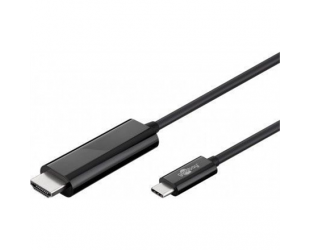 Adapteris Goobay USB-C HDMI adapter cable (4k 60 Hz) HDMI adapter, 1,8 m