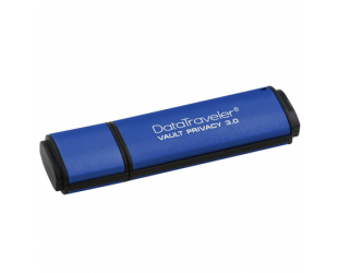 USB raktas Kingston DataTraveler Vault Privacy 8GB USB 3.0 Blue