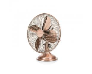 Stalinis ventiliatorius Tristar VE-5970 Table fan, Number of speeds 3, 35 W, Oscillation, Diameter 30 cm, Copper