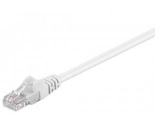 Kabelis Goobay 68502 CAT 5e patch cable, U/UTP, white, 10m