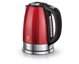 Virdulys Electrolux Kettle EEWA7700R With electronic control, Stainless steel, Watermelon Red, 2400 W, 360° rotational base, 1.7 L