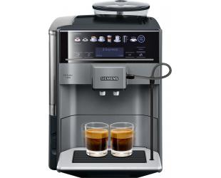 Kavos aparatas SIEMENS Coffee Machine TE651209RW Pump pressure 15 bar, Built-in milk frother, Fully automatic, 1500 W, Black/ stainless steel