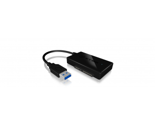 USB adapteris Raidsonic USB 3.0 Adapter for 2.5", 3.5" and 5.25" SATA devices Icy Box IB-AC704-6G