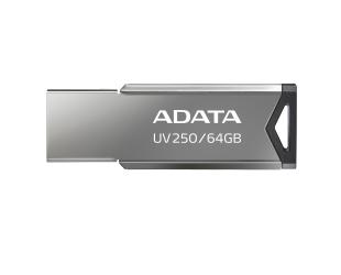 USB raktas ADATA FlashDrive UV250 16GB Metal Black USB 2.0 Flash Drive, Retail