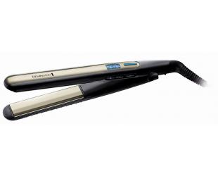 Žnyplės plaukams Remington Hair Straightener S6500 Sleek & Curl Ceramic heating system, Display Yes, Temperature (max) 230 °C, Black