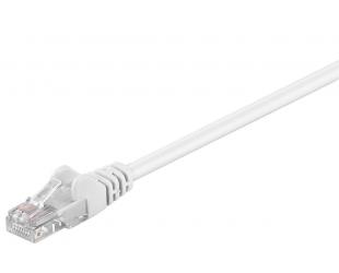 Kabelis Goobay 68614 CAT 5e patch cable, U/UTP, white, 0.25 m