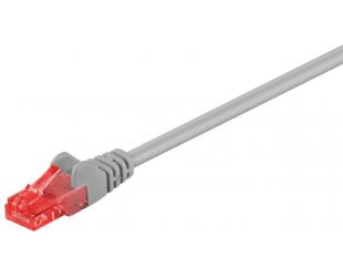 Kabelis Goobay 95250 CAT 6 patch cable, U/UTP, grey, 0.25 m