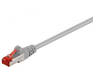 Kabelis Goobay 93650 CAT 6 patch cable S/FTP (PiMF), grey, 7.5 m