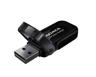USB raktas ADATA DashDrive UV240 64GB USB 2.0 Black