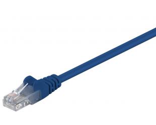 Kabelis Goobay CAT 5e patch cable, U/UTP 68345 10 m, Blue
