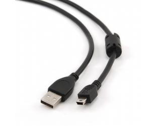 Kabelis Cablexpert | CCF-USB2-AM5P-6 | 1.8 m | Black