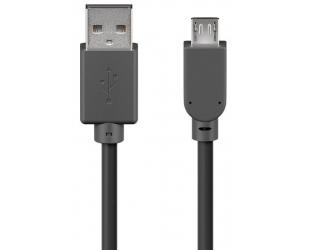 Kabelis Goobay 93920 USB 2.0 Hi-Speed cable 3 m, Black