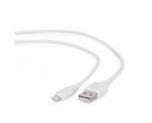 Kabelis Cablexpert 8-pin sync and charging cable, white, 1 m