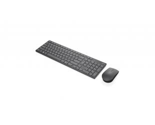 Klaviatūra+pelė Lenovo Professional Ultraslim Wireless Combo Keyboard and Mouse - US Euro 4X30T25801 	Wireless, Grey, Wireless connection