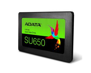 SSD diskas ADATA Ultimate SU650 3D NAND SSD 960 GB, SSD form factor 2.5”, SSD interface SATA, Write speed 450 MB/s, Read speed 520 MB/s