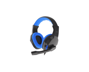 Ausinės Genesis Gaming Headset, 3.5 mm, ARGON 100, Blue/Black, Built-in microphone