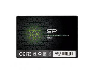 SSD diskas Silicon Power S56 480 GB, SSD form factor 2.5", SSD interface SATA, Write speed 530 MB/s, Read speed 560 MB/s